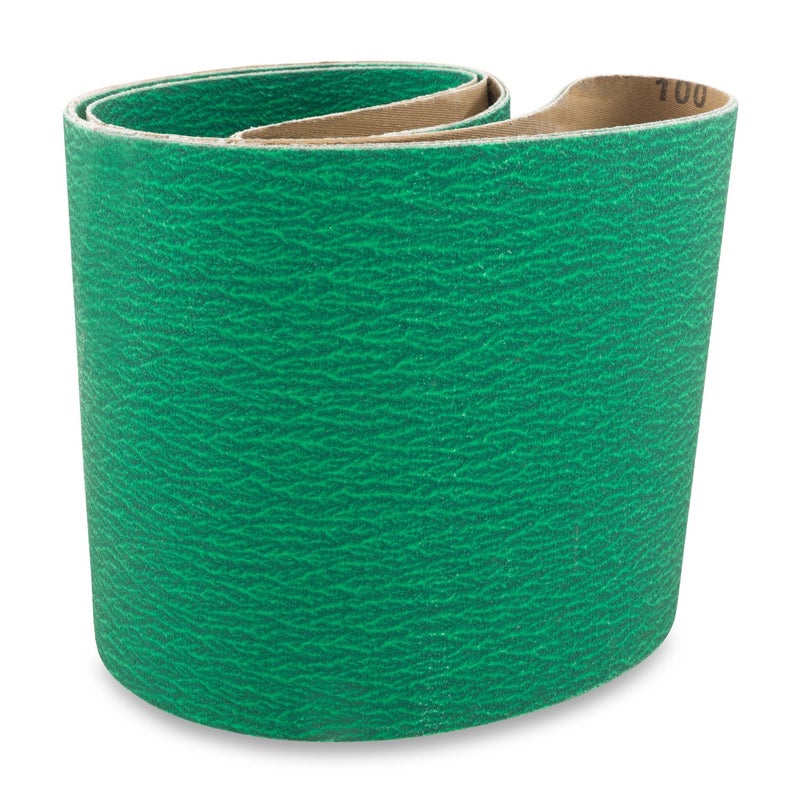 Red Label Abrasives 6 X 48 Inch 24 Grit Metal Grinding Zirconia Sanding Belts, 2 Pack - Image 1